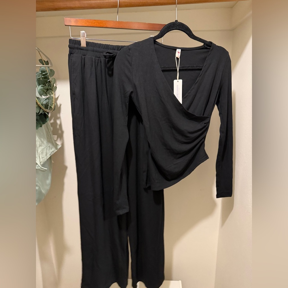 Black two piece set